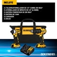 thumbnail image 2 of Rotomartillo Dewalt DCK276D1E1 1/2 20V 1750Rpm Pistola Impac, 2 of 9