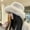 Mi Bai, variant on High-grade faux fur mink fur fluffy fisherman hat lady style big head circumference plush hat winter warm pullover hat-black-Fisherman hat