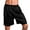 Black, variant on Mens Pajama Pants, Satin Pajama Boxer Shorts with Elastic Waistband,Casual Solid Color Pajama Pants for Men,White 1,2XL