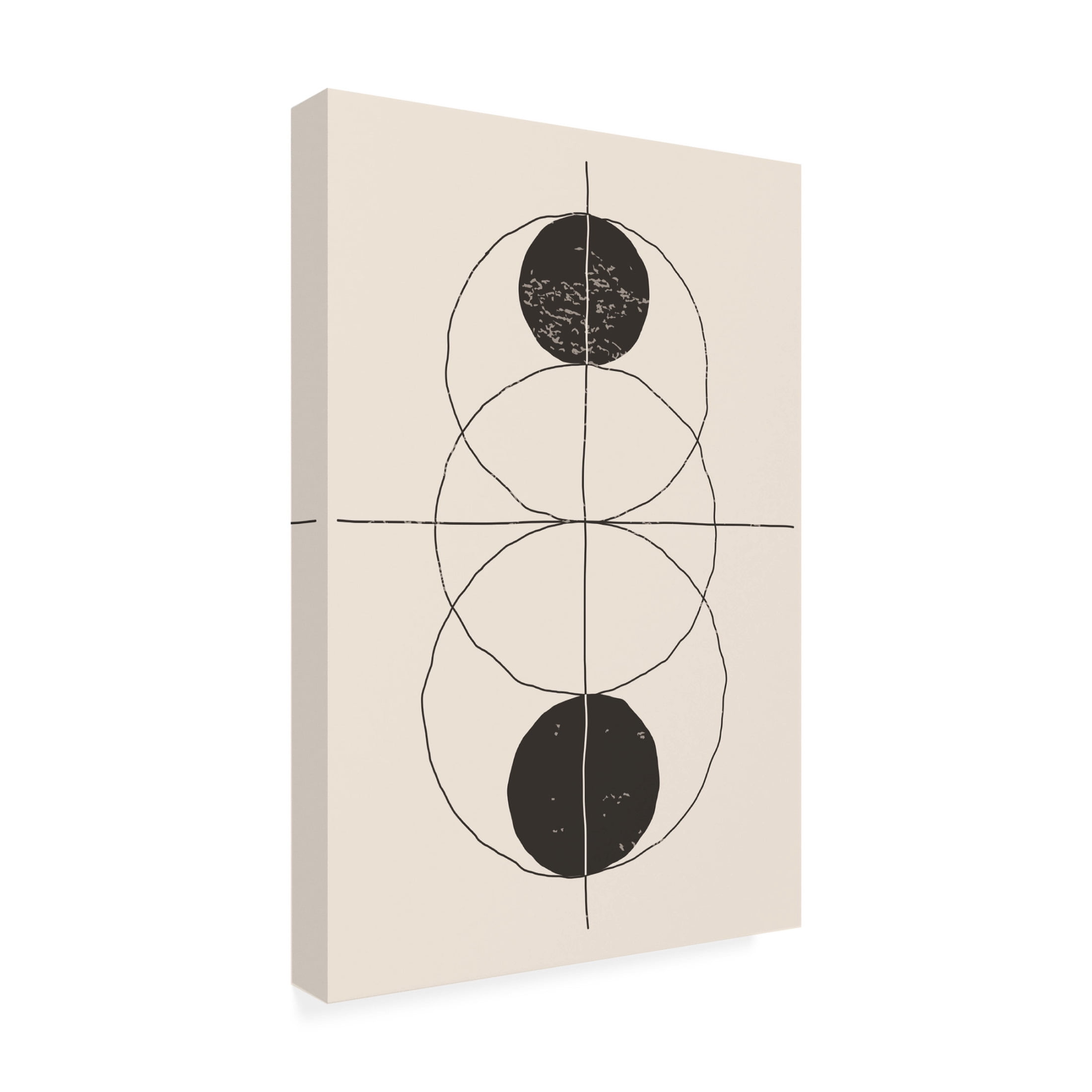 Trademark Fine Art jay stanley Minimal Geometric Shapes 1 Canvas Wall Art