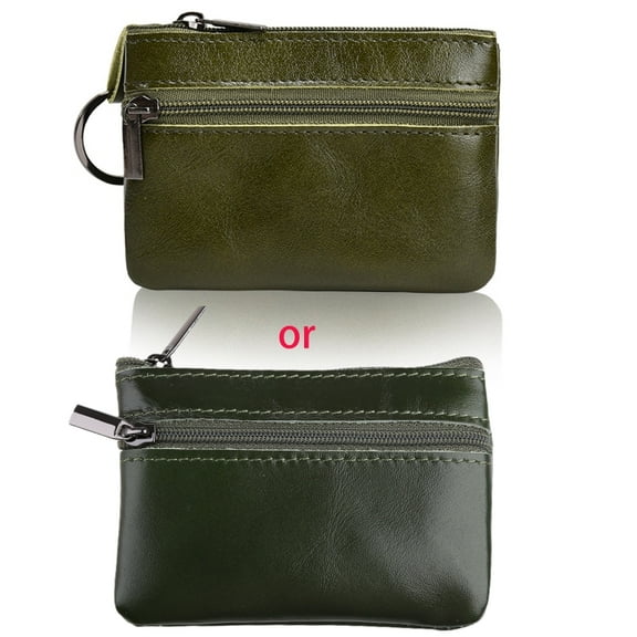 ZUARFY Ladies Kids Men Women Small Coin Credit Card Key Ring Wallet Pouch Purse Case