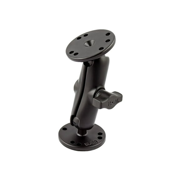 RAM Mounts RAM® Universal Double Ball Mount with Two Round Plates Car Holders And Mounts