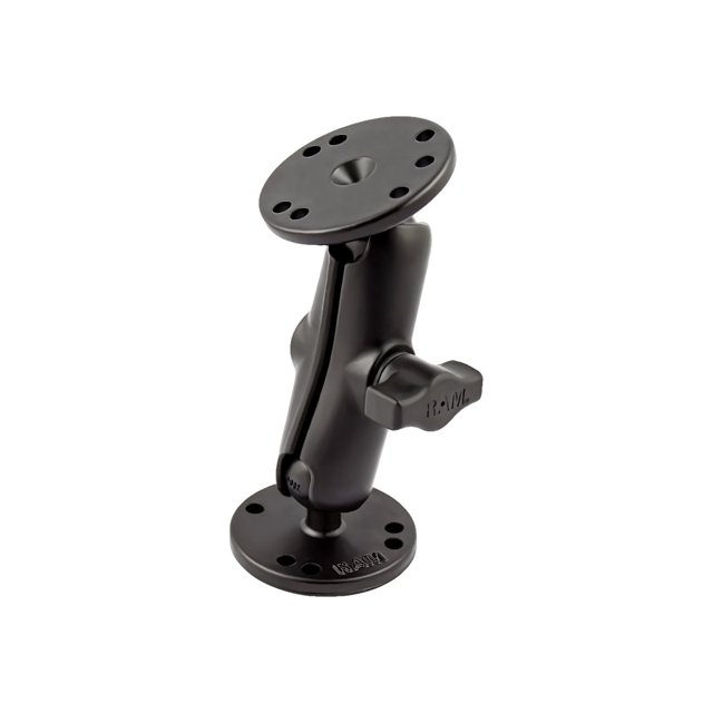 RAM Mounts RAM® Universal Double Ball Mount with Two Round Plates Car Holders And Mounts