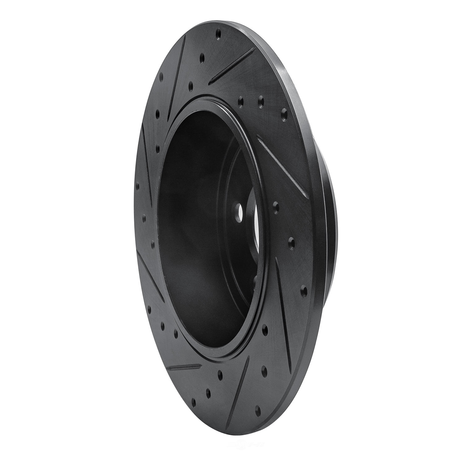 Dynamic Friction Company 633-39016R DFC Brake Rotor - Drilled And Slotted - Black