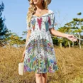 thumbnail image 3 of November Sleeveless Dress evening dress luxury evening dresses for women 2024 luxury dresses Women's skirt, 3 of 7