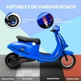 thumbnail image 6 of Accreate 24V Kids Motorcycle for Big Kids, 14MPH Max Speed, 350W Motor, High-Torque for 8-12 Y, Blue, 6 of 7