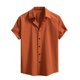 thumbnail image 2 of pstuiky camisetas camisas para hombre, Camisa tipo blusa de manga larga con cuello vuelto y solapa con estampado de cremallera para hombre ropa de hombre m, 2 of 8