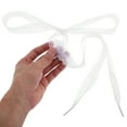 thumbnail image 3 of MRLESS 2pcs Flat Lace Fancy Shoelaces Wide Lace Shoe Laces For Women Adorable Lace Shoelaces Elastic And Anti-Loose Suitable For High Heels And Sneakers, 3 of 8