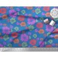 thumbnail image 3 of Soimoi Poly Georgette Tissu Artistique Imprimé Floral 1 Yard 42 Inch Wide, 3 of 3
