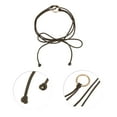 thumbnail image 4 of Unique Bargains 1 Pc Adjustable Waist Cord Elegant Circle Knot Buckle Handmade Cord Belt for Women Brown, 4 of 5
