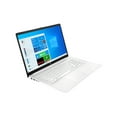 thumbnail image 2 of HP 17t-cn000 Home & Business Laptop Snow White (Intel i3-1125G4 4-Core, 32GB RAM, 1TB  SATA SSD, 17.3" HD+ (1600x900), Intel UHD, Wifi, Bluetooth, Webcam, 2xUSB 3.1, 1xHDMI, Win 11 Pro), 2 of 5