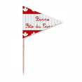 thumbnail image 1 of Maple Joyeuse Fête du Canada Slogan Rouge Cure-Dent Triangle Toppers de Cupcake Drapeau, 1 of 3