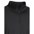thumbnail image 2 of Expert Brand USA-Made Men's 1/4 Zip Athletic Training Top, Black, Large, 2 of 4
