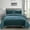 TEAL, variant on Swift Home Diamond Velvet Quilt Set