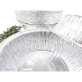 thumbnail image 2 of Disposable Aluminum 5 3/4 Extra Deep Meat/Pot Pie Pan #2400 (100), 2 of 4