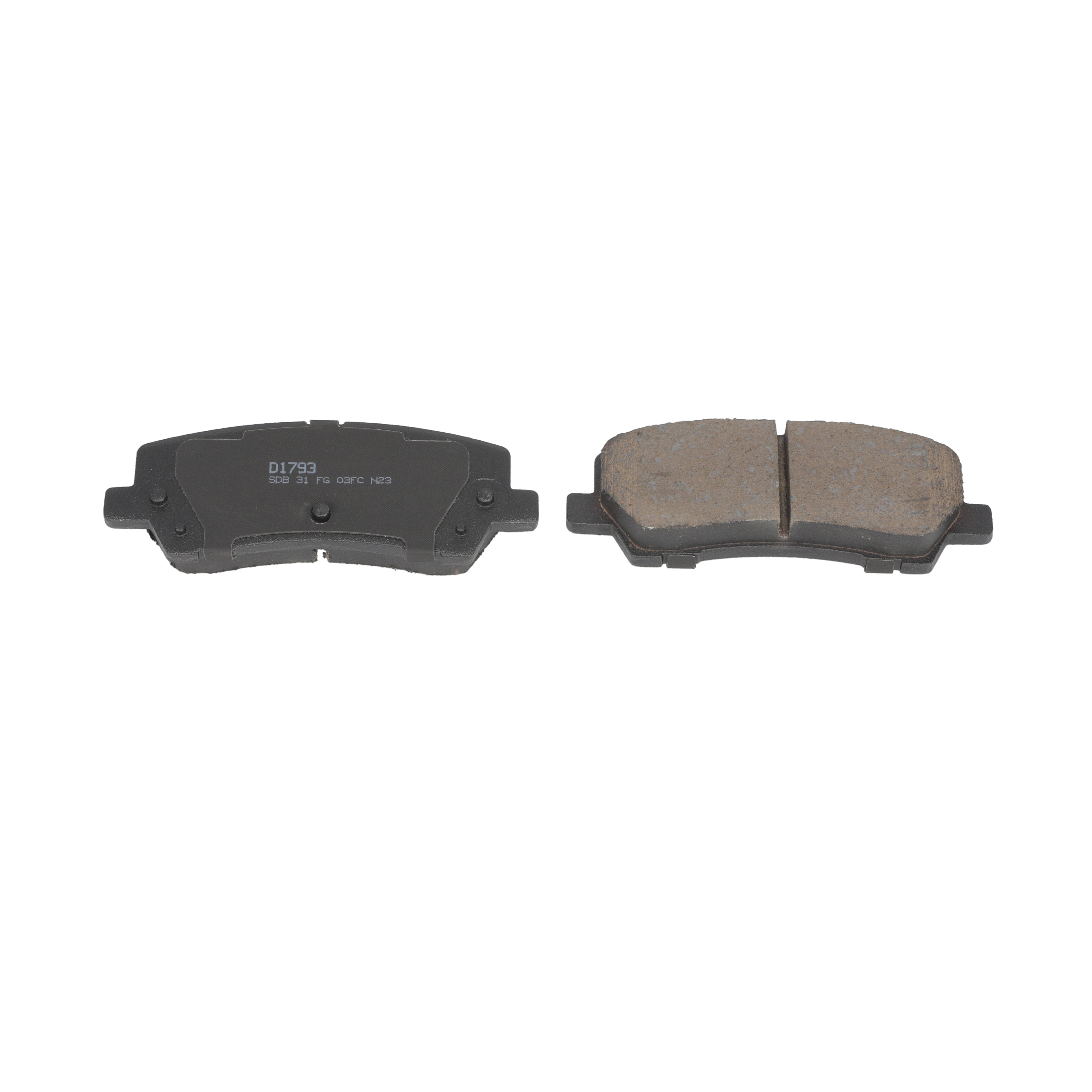 Winstop Brake Pad Set, Rear WS.1793.0.C, Ford Mustang 2022-2015