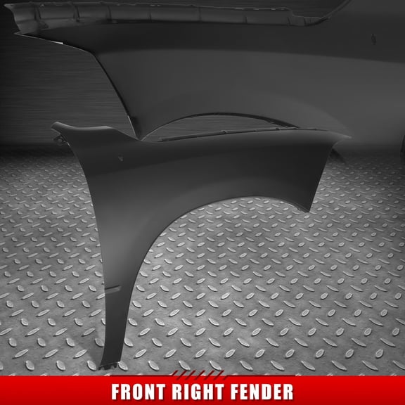 Nuvision for 09-18 Dodge Ram 1500-5500 Front Passenger Right Primered Wheel Fender Flare