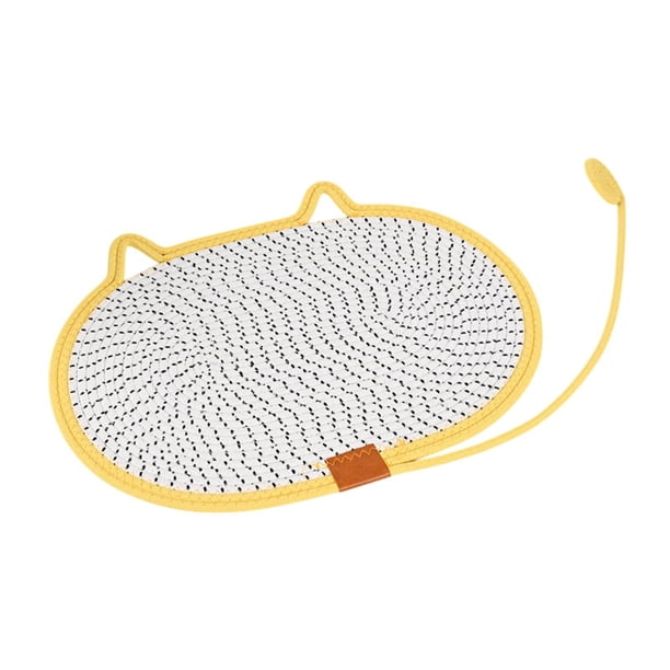 Rascador para gatos, protector de muebles, suministros para mascotas, garras para gatos Amarillo 60x40cm
