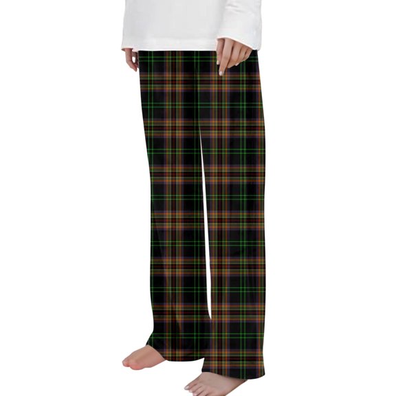 SROBPTY Pants for Teens Boys Girls Print Plaid Fleece Casual Sleep for Fall Winter