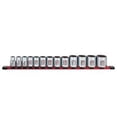thumbnail image 1 of Sunex 28002C 13 Piece 0.5 in. Drive Standard Socket Set- SAE 12 Point Rail, 1 of 3