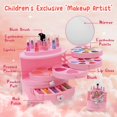 thumbnail image 2 of Set de maquillaje Balnore de 53 piezas para niñas, 2 of 7