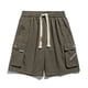 thumbnail image 1 of pstuiky Pantalones cortos para hombre, Pantalones cortos informales para hombre, para uso diario, para playa, trabajo y actividades al aire libre, transpirables. Pantalones cortos cargo, 1 of 7