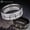 Silver, variant on Heartbeat Tungsten Carbide Ring