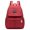 Red, variant on Back to School Summer New Leisure Fashion Student Travel Backpack Women Oxfordcloth Backpack