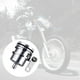 thumbnail image 4 of Depósito de líquido de frenos Macarena para motocicleta cilindro maestro de embrague plata, 4 of 7