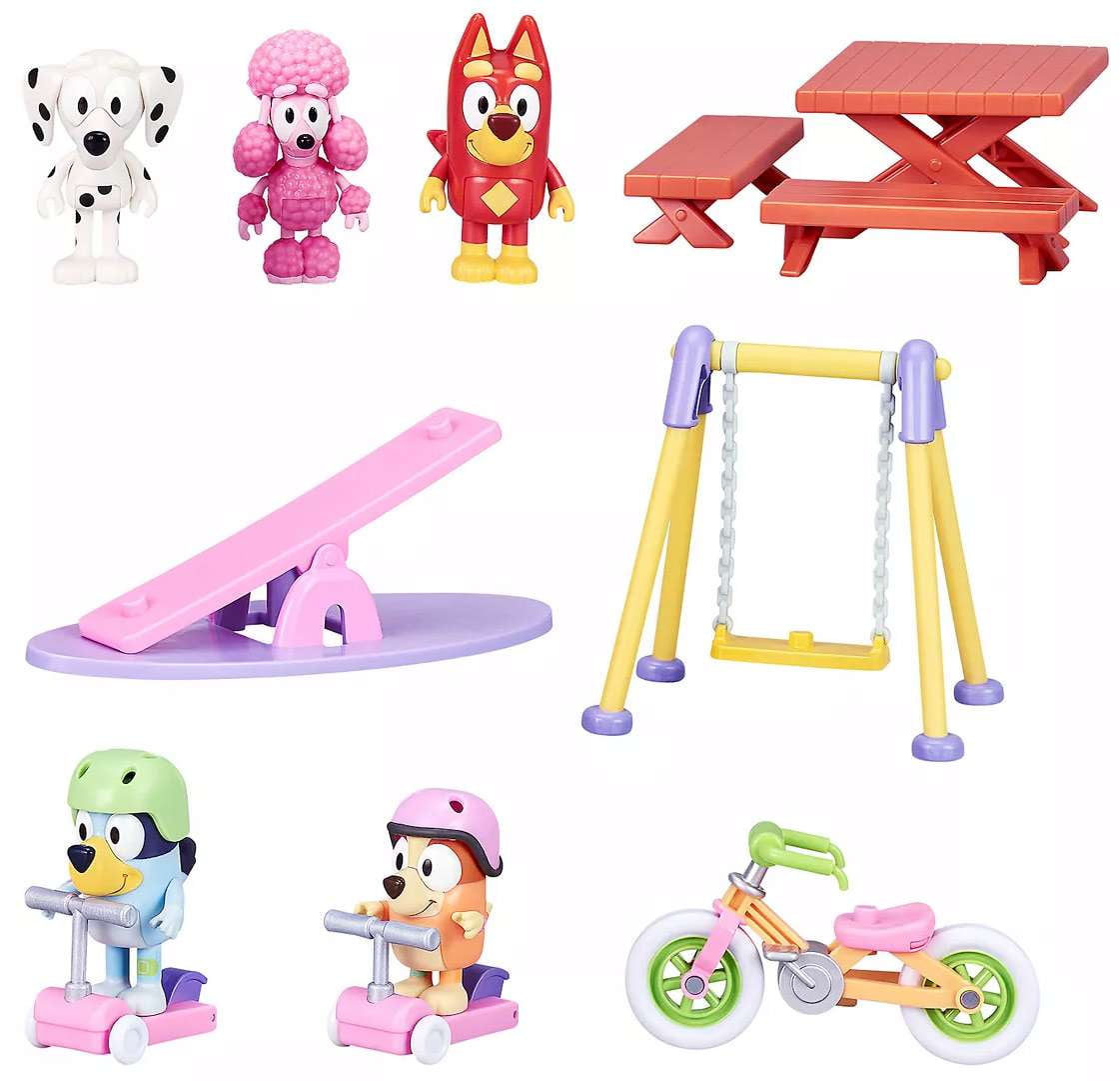 Bluey Deluxe Playground Playset