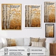 thumbnail image 4 of Designart "Minimalist Elegance American Basswood II" Landscapes Framed Wall Art - Country White Tree Entryway Framed Wall Art, 4 of 6