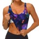 thumbnail image 3 of Balery Magic Colorful Forest Leaves Sujetadores deportivos con espalda cruzada para mujer, acolchados, sin costuras, de alto impacto, ideales para yoga, gimnasio, entrenamiento y fitness.-X-Large, 3 of 8
