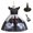 Black with Ghost, variant on KAWELL Girls Costume Halloween Party Witch Bat Pumpkin Dress with Witch Hat and Bag Fancy Dress up