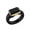 Pack B: White / White Gold Metal, variant on ThunderFit Silicone Rings Wedding Bands for Women with Infinity Accent, 6.7mm Wide, 3.4mm Thick, Women's Rubber Engagement Bands, Variety Multipack 1-3