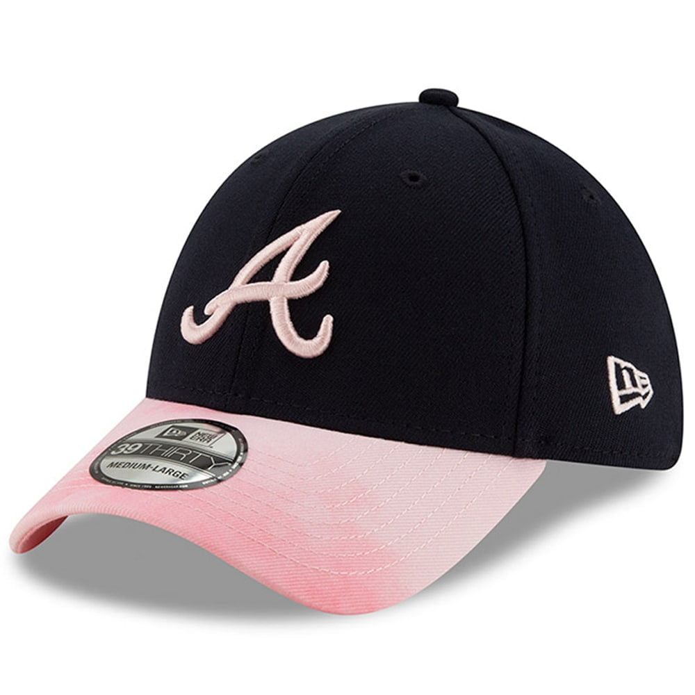 Atlanta Braves New Era Mother's Day 39THIRTY Flex Hat Navy/Pink