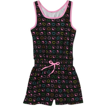Hello Kitty - Girls Jersey Romper