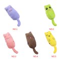 thumbnail image 2 of Methold Juguetes de peluche para masticar mascotas, juguete Animal de peluche de dibujos animados, Animal de terciopelo para morder la Juguetes para gatos Amarillo, 2 of 6