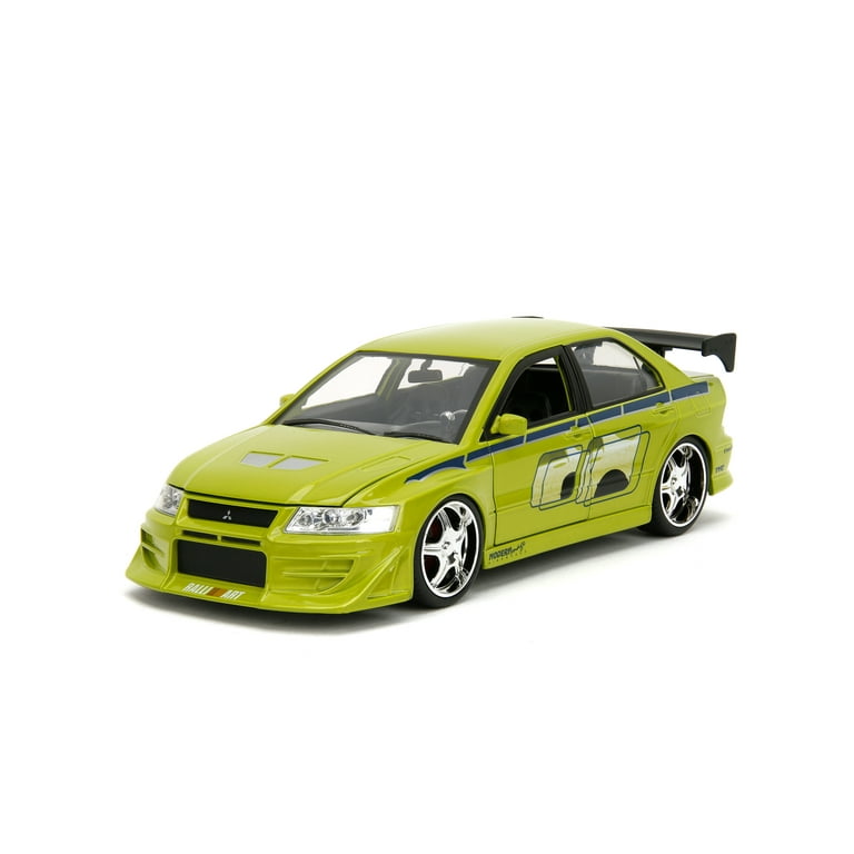 JADA 頭文字D MITSUBISHI LANCER EVOLUTION Jada Toys Fast & Furious Brian's Mitsubishi Lancer Evolution