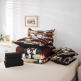 thumbnail image 6 of Castle Fairy Tribal Aztec Bedding Comforter Set,Farmhouse Cow Print King Bedding Sets, 6 of 8