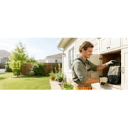Sunifier Flat Soaker Hose, 100FT-2PACK, PE Material, 60 PSI, Efficient for Lawn, Yard, Snake Soak Design