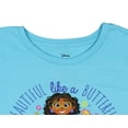 thumbnail image 3 of Disney Encanto Girls Mirabel Beautiful Like A Butterfly T-Shirt (Sky Blue, XL), 3 of 3