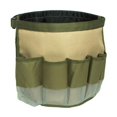 thumbnail image 2 of 35x27cm (Green) Garden Tool Waist Bag Garden Equipment Multi-pocket Folding Bag 600D Oxford Cloth Tool Bag, 2 of 5