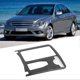 thumbnail image 4 of Cadre de porte-gobelet pour console centrale, compatible avec la Benz Classe C W204 08-13, grain de bois noir, conduite à droite, 4 of 4