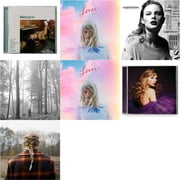 Midnights (X) (Jade Green CD) & Lover (Deluxe) (Version 1) & Reputation & Folklore (Edited) & Lover (Deluxe) (Version 4) & Speak Now (Taylor's Version) (2CD) & Evermore (X)