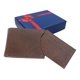 thumbnail image 1 of Cartera Hombre Tarjetero Horizontal Piel 100% Regalo Papá chocolate, 1 of 9