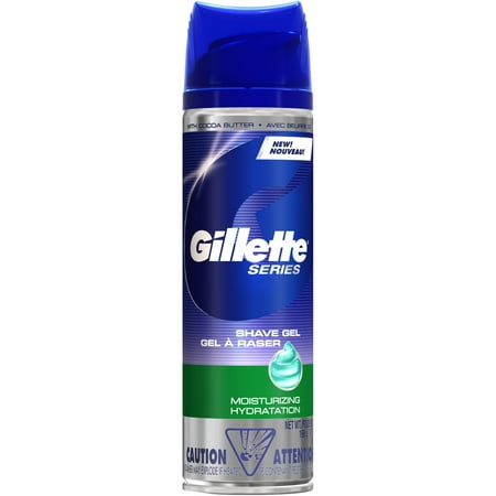How to use gillette shaving gel The Shave Gel from Gillette arrived safely, smoothly and on time. This is a pack of 6 shaving gel bottles and each has 7oz. I like this gel and find it great that it is infused with Aloe to calm my skin.