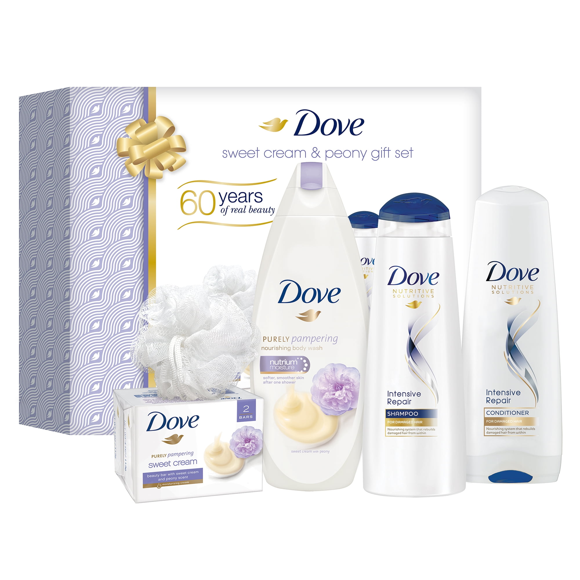 Dove Sweet 54 Oz. Cream & Peony Assorted Holiday Gift Set BrickSeek