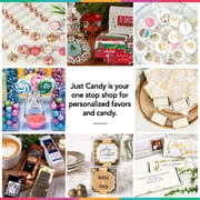 124 Pcs Happy Holidays Party Chocolate Candy Mix Assorted Miniatures & Silver Foiled Chocolate Kisses - Snowman (1.52lb)