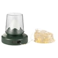 thumbnail image 2 of Lámpara de cadena para acampar, linterna portátil para acampar, lámpara para tienda de campaña, luces de hadas para boda, Camping, exteriores, patio, 2 of 8
