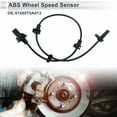 thumbnail image 2 of Unique Bargains Front Left ABS Wheel Speed Senor for Honda Fit City 1.5L 2015-2019 ABS Sensor Anti-lock Braking System Sensor No.57455T5A013 1 Pcs, 2 of 7
